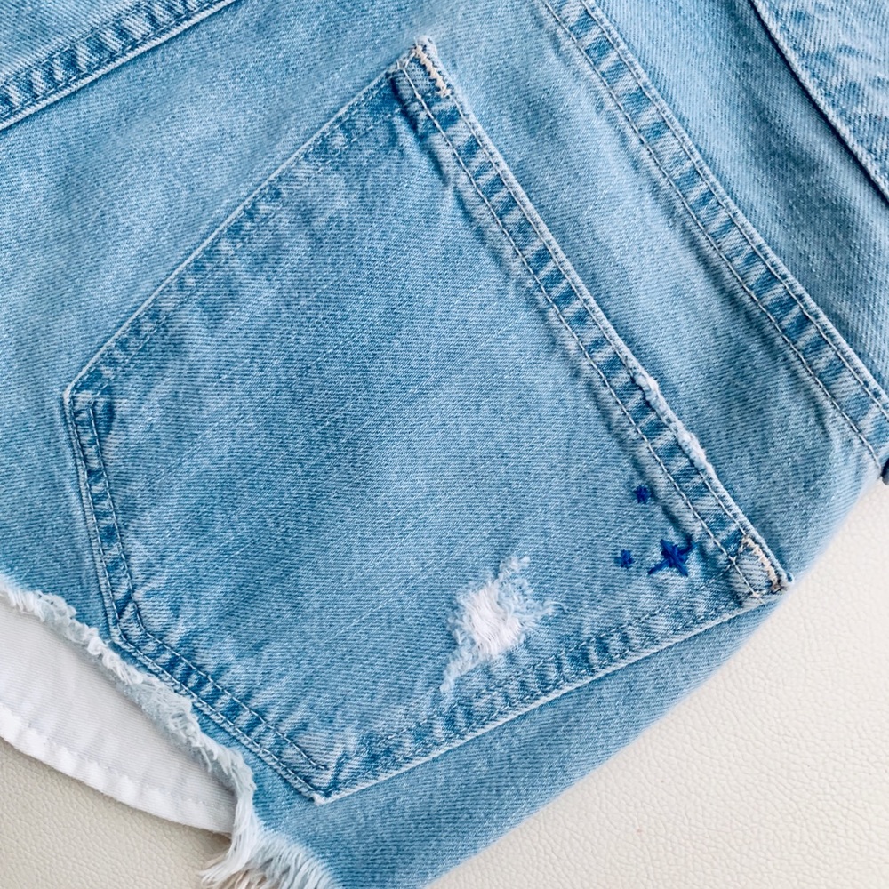 NEW Big Star Boyfriend denim shorts retail 115.00 - Picture 5 of 6